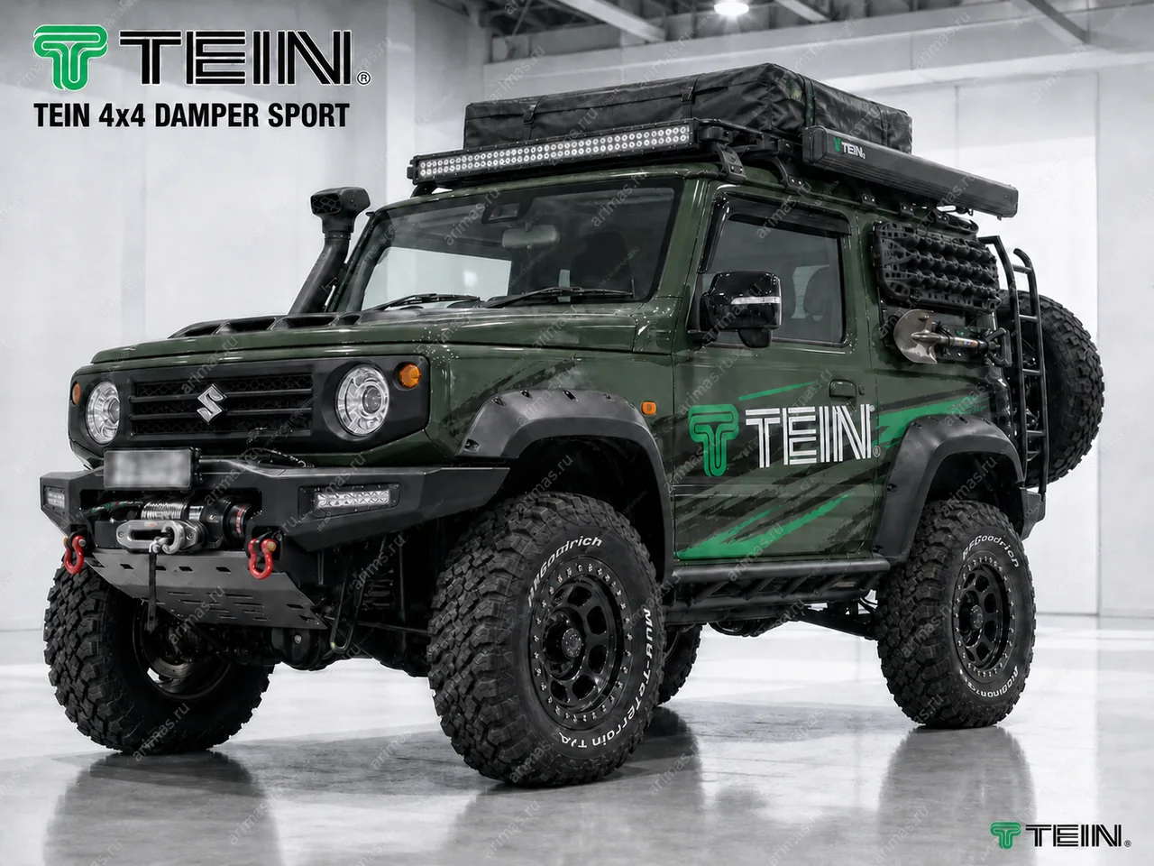 Лифт-комплект TEIN 4x4 DAMPER SPORT для Jimny JB64W / Sierra JB74W